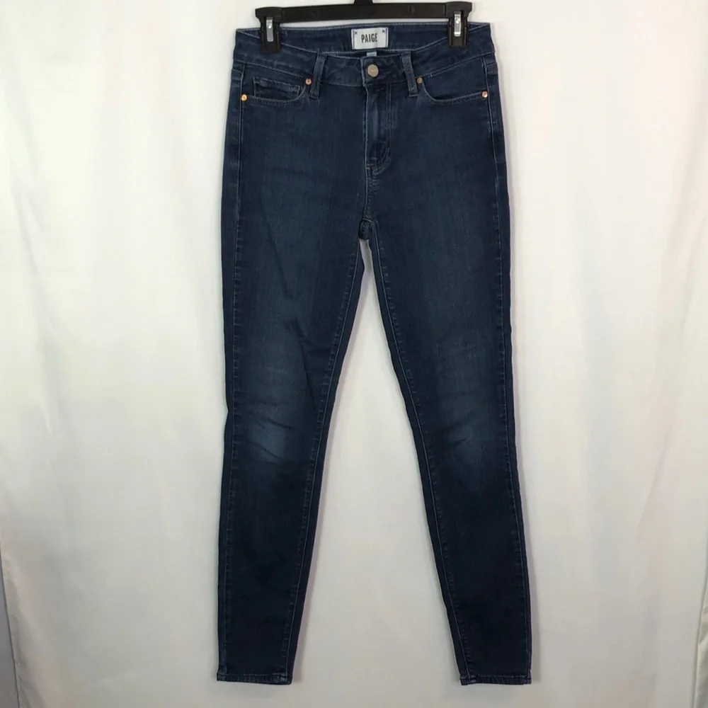Paige Women's Verdugo Ultra Skinny Blue Jeans Size 27